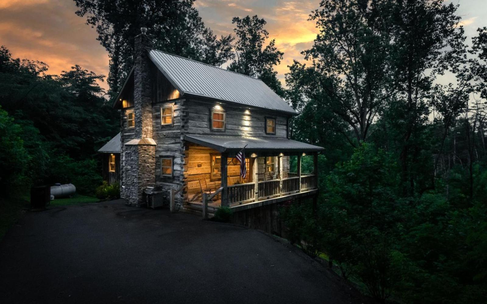 Вилла Barnwood Ridge Гатлинбург Экстерьер фото